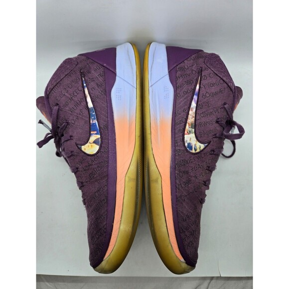Nike Kobe AD Devin Booker PE Basketball Shoes Mens 10.5 Purple Athletic Sneakers main image 8